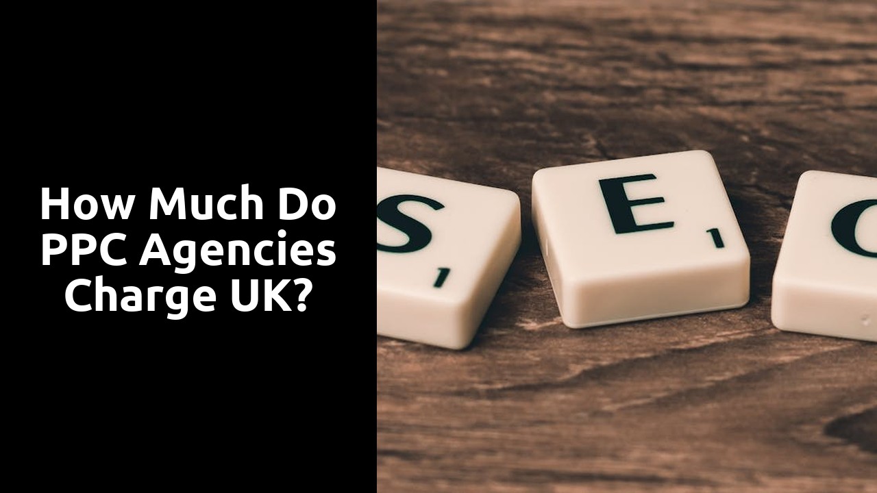 How much do PPC agencies charge UK?