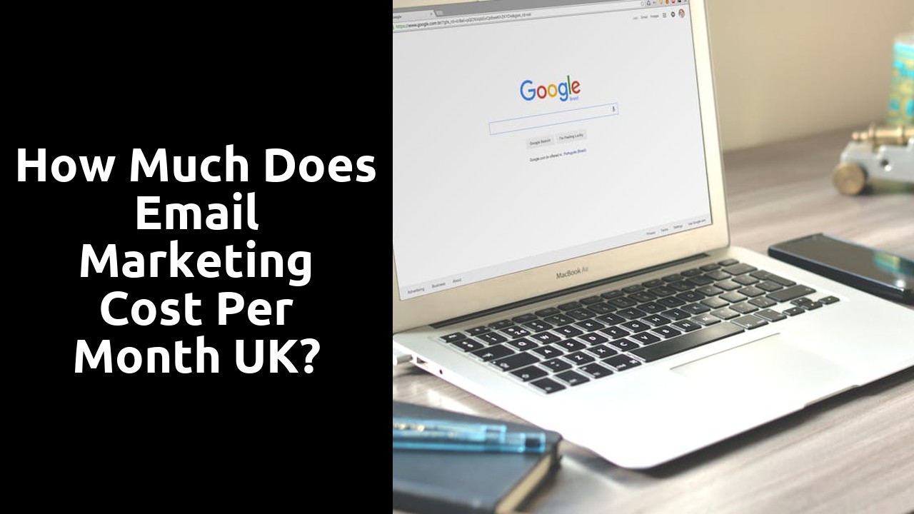 How much does email marketing cost per month UK?